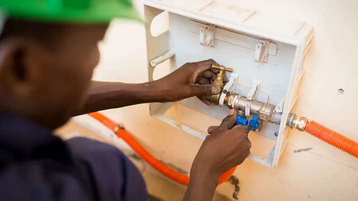 Site du Centre Sectoriel de Formation Professionnelle aux métiers du Bâtiment et des Travaux Publics Sénégal