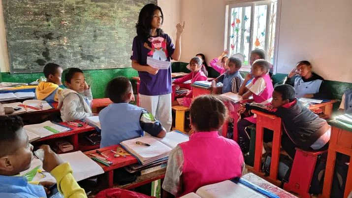 Salle de classe Madagascar