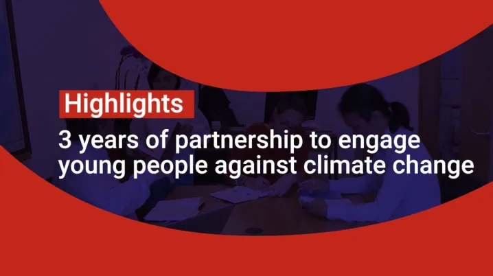 Vietnam: 3 years of partnership to engage young people against climate change 