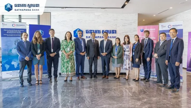 AFD and proparco with Sathapana