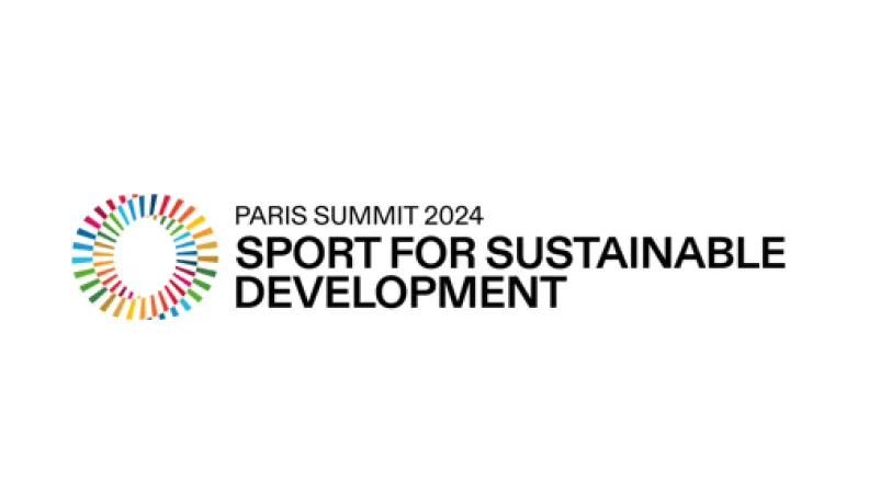 Organisation du Sommet pour le sport et le développement durable  le 25 juillet 2024 à Paris,  en pré-ouverture des Jeux Olympiques et Paralympiques