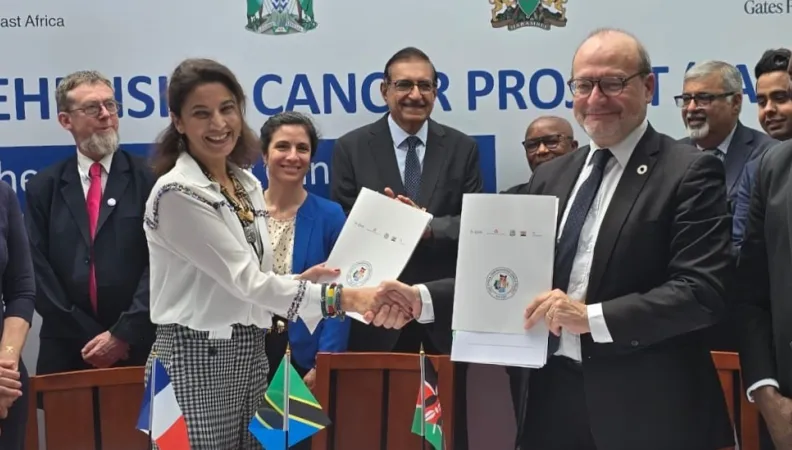 France partners with Aga Khan Health Services to combat women's cancers in East Africa