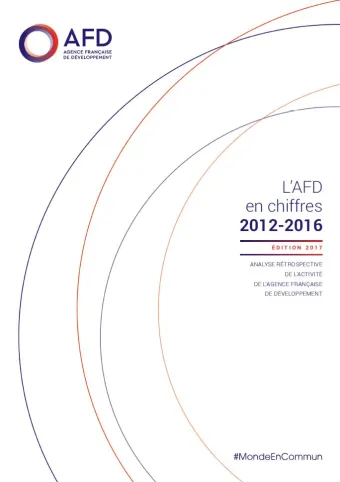 Rapport sur les données de l'AFD couverture