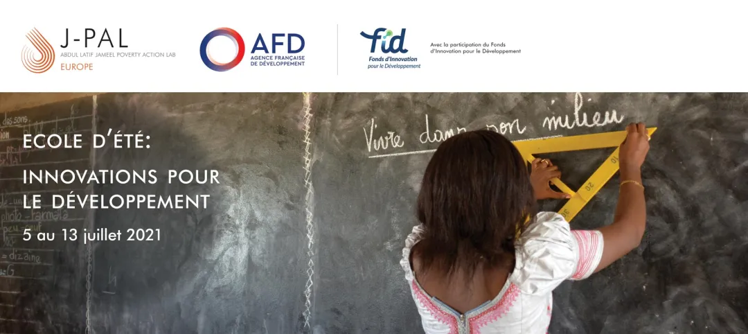 Ecole d'été Innovations pour le développement - Cycle de six conférences