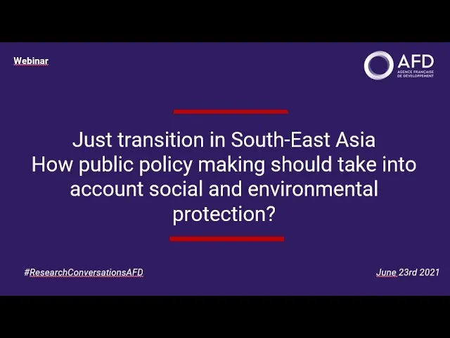 Just transition in South-East Asia 