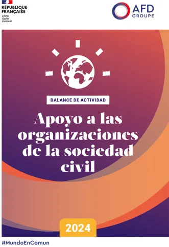 Balance de actividad 2024 - Apoyo a las organizaciones de la sociedad civil